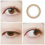 contact lens👀💕3回目のリピートのアレグロ！直系小さめのレンズで、裸眼が平均より小さめな私の瞳にはジャストサイズ🙌.. アレグロ2ウィーク色はワルツモカDIA：&hellip;のInstagram画像