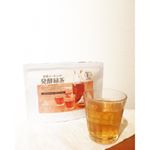 気になってた、#国産オーガニック発酵茶 .#脂肪燃焼 効果があるとのことで、食事と一緒に頂いてます♪ほうじ茶みたいでさらっと飲みやすくて良い◎常時冷蔵庫で作り置きしてます〜..&hellip;のInstagram画像