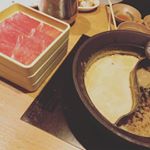 **今日は#かまどか温野菜 に行って#しゃぶしゃぶ を食べてきました😍🥢(食べかけ写真すいません笑)*しゃぶしゃぶか鍋2種類選べて今回はしゃぶしゃぶのみで楽しみました💗美味しかった😋&hellip;のInstagram画像