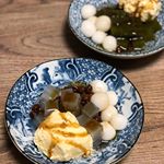 ❁﻿﻿いつかの#オヤツ﻿﻿SSKの豆寒天缶詰でクリームみつ豆。﻿豆かんとか、みつまめ大好き♡﻿﻿缶詰は日持ちがするので、買い置きのオヤツやスイーツが無いときに、ありがたい(&hellip;のInstagram画像