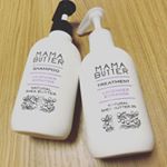 .﻿赤ちゃんや妊婦さんにも使えるということで﻿有名なママバターのジャンプー&トリートメントのお試しをさせていただきました❤︎﻿﻿わたしも、一人目出産後に、﻿赤ちゃんに触れても大丈夫&hellip;のInstagram画像