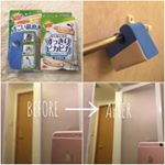 スコッチブライトのスゴイ鏡磨きとすっきりピカピカ✨をお試しさせていただきました😊ビフォアフでもめっちゃきれいになったのが伝わると思う💕お水で濡らしてくるくるするだけなので超簡単にきれいになるよ✨#&hellip;のInstagram画像