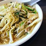 今日のお昼ご飯はラーメンです！野菜たっぷり美味しかった🥰#きょうの昼ごはん #ひかり味噌phoyou #monipla #hikarimiso_fanのInstagram画像