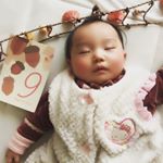 9ヶ月になりました✨まるまるぷにぷにでかわいい〜❤️このかわいい頃をたくさん写真に残してあげたいと思いまーす😊✽自分でいろいろするセンスはないので『フェリシモMAMA』に助けてもらいな&hellip;のInstagram画像