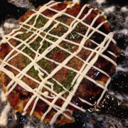 「山芋を入れてふんわりさせて」あなた自慢のお好み焼きを作って投稿！かつお節踊るお好み焼きを作ろう♪の投稿画像