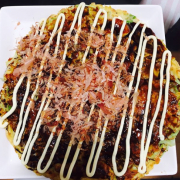 「キャベイカお好み焼き」あなた自慢のお好み焼きを作って投稿！かつお節踊るお好み焼きを作ろう♪の投稿画像