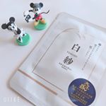 またフェイスマスクが届いたよ(*･.･*) マスクが薄くて剥がれにくくて◎嫌な匂いもしないしこれはいい～～ でも637円は高くて買い続けられません🙅🏻笑#白紗 #石原商店 #甘酒 #mon&hellip;のInstagram画像