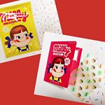 こちらなんとパックとあぶら取り紙なんです😊♡ いただいたのですが、可愛すぎる♪最近ミルキーとかぺこちゃんのキャンディー🍭食べてないなぁーと思いながら使わせてもらいました😆ちょっとしたプ&hellip;のInstagram画像