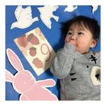 ．先日、9ヶ月になった息子さん⭐️「フェリシモMAMA」様からモニター商品を頂いたので早速使って月齢フォトを撮りました📸💓．月齢ごとに可愛いイラストのカードがあって、そのままでももちろ&hellip;のInstagram画像