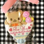 バレンタインにあげました(*^▽^*)可愛らしい#アートキャンディ #バレンタインチョコレート #バレンタインクッキー #バレンタインスイーツ #バレンタインギフト #monipla #art&hellip;のInstagram画像