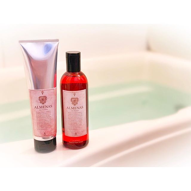 口コミ投稿：❤️【ALMENAS】エアリーシャンプー.パッケージに一目惚れ😶❤️とてもオシャレで可愛いシ…