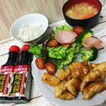2019年3月1日今日の夜ごはんもち麦ごはん🍚  お味噌汁鶏ささみのオイマヨソース炒めハムサラダ🥗です。今日は、富士食品工業様から、頂いたオイマヨソースを使って、鶏ささみの&hellip;のInstagram画像