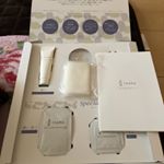 レポ😘米ぬかスキンケアセット洗顔、化粧水、乳液、美容オイル固形石鹸、フェイスクリームと入っていて敏感肌と乾燥肌の私にも使えて良かったです。お気に入りは化粧水😍サラッとしてい&hellip;のInstagram画像