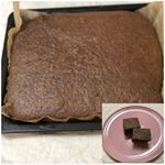 ののじサラダおろしで削ったチョコを使ってブラウニー 🍀力の入りやすいグリップ🍀ピタっととまるストッパーヘッド🍀どこでも使える専用トレイ粗めと細かめ１つで二役❣️♡マークが粗めの目印&hellip;のInstagram画像
