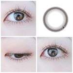 contact lens👀💕またまたリピートのアレグロ！直系小さめのレンズで、裸眼が平均より小さめな私の瞳にはジャストサイズにございます♪.. アレグロ2ウィーク色はワルツブラ&hellip;のInstagram画像