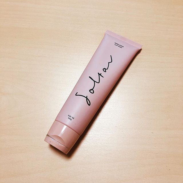 口コミ投稿：♡ハーブスクラブクレイウォッシュ<可愛いピンクのパッケージとオシャレな字体>.洗い…