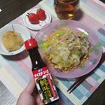 富士食品さんのオイスターソースをモニターさせていただきました😆👌モニターと言っても&hellip;ふだんから愛用しています💕💕オイスターソースをいれるだけで味が決まる❇からほんと必要～🙆*今回は、皿うどんに&hellip;のInstagram画像