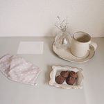 ﻿﻿出かける時も 寝る時も マスク必須 ｡ &sub;□&sup; ﻿﻿﻿高性能なマスクを GET ✧  私は ベージュカラー ♋︎﻿﻿﻿0.1ミクロンの 微粒子をも 99% 捕&hellip;のInstagram画像