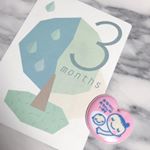 とてもかわいいマンスリーフォトカードセットforマタニティー＆ベビーを使用しました💓💓 どれもイラストがかわい😊💓毎月使っていこうと思います😊✨✨ #マタニティ #フェリシモマタニティ #フェリシ&hellip;のInstagram画像