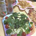 ✩﻿次女ちゃん誕生日パーティーの時に大好きなピエトロのドレッシング使いました💓・どちらもさっぱりしたドレッシングでとっても美味しい🙌レモンや梅といえば酸っぱいイメージですが、&hellip;のInstagram画像