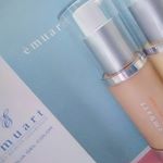 :ありがとうございます🔴初ｅｍｕａｒｔ,初イエロー🌻思ったよりくま隠せて感動👀:#エミュアール #ファンデーション #スキンケアファンデーション #美容液ファンデーション #m&hellip;のInstagram画像