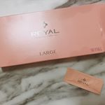 ✔︎リアルネクスト ロイヤルラージ美容液 ◌◌◌この美容液、まず凄いのが1回ずつのパウチなんです。1箱９０日分。パウチ式の美容液が初めてだったのですが、衛生的で持ち運びにも便利&hellip;のInstagram画像