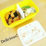 今までありそうで無かったセパレートランチボックス🍙使い方が何通りもあり、かなり使い勝手が良いです😊深いお弁当箱なので、一段使いだとごはんもおかずもたっぷり入ります😋二段使いの時&hellip;のInstagram画像