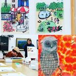 参加させて頂いてます。絵を紹介してくださり貴重なお話しと共に和やか雰囲気で楽しんでます。油絵。パステル。絵のモチーフも可愛いイラストから素敵な風景まで本当に才能溢れる素敵なものばかり。&hellip;のInstagram画像