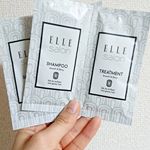 ～雑誌ELLEのDNAを引き継ぐワンランク上のヘアケア～モニター当選(*&acute;&forall;`)シャンプーはさらっとした感触で泡立ちがよかったです。トリートメントも柔らかめでつけ心地もよく、ドライヤー後は&hellip;のInstagram画像