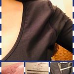 燃焼系加圧シャツ！これ、汗かきます💦着るだけ。ちょっと変わったTシャツです。こちらはMサイズですがSサイズもあって、私は悩むところ。袖がピタピタで加圧されてる感じ。写真でわかり&hellip;のInstagram画像