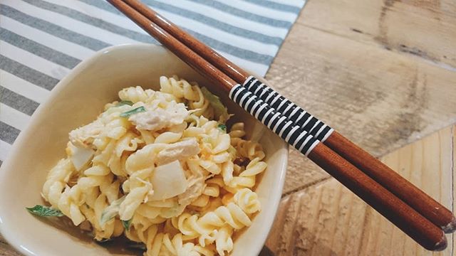 口コミ投稿：昨日作った#常備菜 「#ツナたまマカロニサラダ 」モンマルシェのツナ缶の中で、一番…