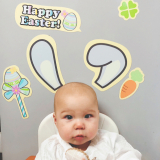 「５ヶ月！初イースター♪」の画像（1枚目）