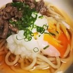 さぬきうどん亀城庵さんの讃岐うどん「ツルっと亀〜る」茹で方もわかりやすい解説付き！なんといってもしっかり茹でたのにやわやわしてない！のInstagram画像