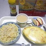 今日の夕食は㈱ピエトロ様より頂きました新商品、#鹿児島産黒豚のチーズクリーム　のパスタと、#瀬戸内レモンのカルボナーラ　をアレンジしました、どのジャンルにも入らない　#オリジナルレシピです.【使用&hellip;のInstagram画像
