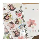 𓂃𓃗☀︎.ご縁があってみんなのシール作らせていただきました♡.思ってた以上にすごく画質がいい✭しかも作ってすぐ届く✧⋆ばぁば達にお手紙出すとき貼ってあげよう٩( ᐛ )و&hellip;のInstagram画像