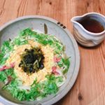 亀城庵のうどん💓お母さんと一緒に春っぽいうどんを(*ﾟ&forall;ﾟ*)✨ #春うどん #ぶっかけうどん#kijoan #亀城庵 #monipla #kijoan18_fanのInstagram画像