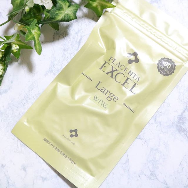 口コミ投稿：リアルネクストからEXCEL LARGEが届きました♥.無添加のプラセンタと臍帯のみを贅沢に…