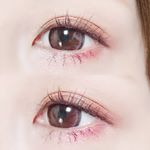 #カラコンレポ..ビーハートビーワンデー【101-BR ブラウン】DIA 14.0mm / BC 8.6mm着色直径 13.2mm / 含水率 38.5%.瞳のフチを強&hellip;のInstagram画像