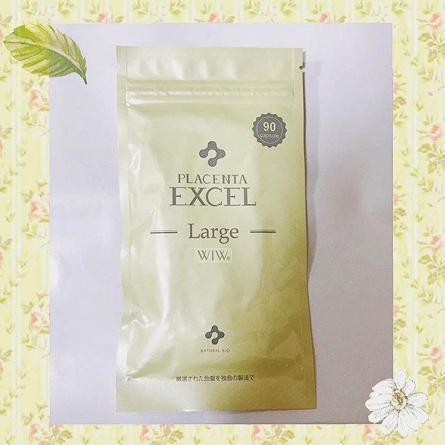 口コミ投稿：✤『プラセンタ エクセル ラージ』✤無添加の豚プラセンタと臍帯(さいたい)のみを詰め…