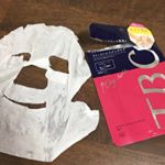 使用済みマスクですが😅こんなひ紫外線の強い日が続くとお肌は悲鳴をあげている😱だから、こちらのマスクでうるおいチャージ♡キツイ日差しに負けないお肌になるぞー！！ #ファーストエイジングケア #T&hellip;のInstagram画像