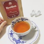 TIGERさんのプレミアムルイボスティー🌿色味が濃い目かもと思いきや、苦味が全くなく、ほんのり甘味すら感じる！飲みやすいルイボスティーですね！！スルスルーっと美味しくいただきました😊 もう&hellip;のInstagram画像