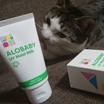 @alobaby_official 様のアロベビーUVモイストミルクを試させていただきました&hearts;息子は肌が白い方であまり日焼けしない方なのですが、ｼﾞﾜﾘｼﾞﾜﾘと紫外線にやられてるのはよくないなと&hellip;のInstagram画像