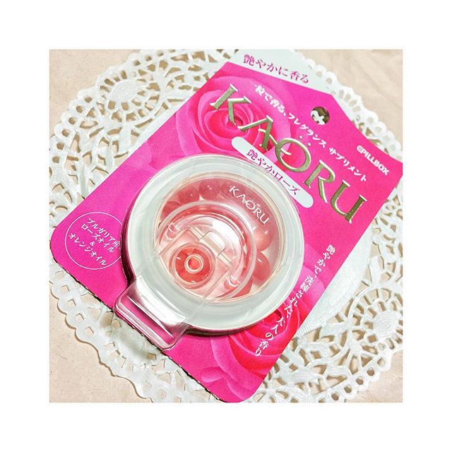 口コミ投稿：.*食後のエチケットに【一粒でローズ香るフレグランスサプリメント『KAORU』】を使っ…