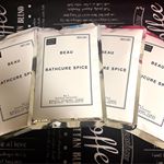 DADA様からBEAU バスキュアスパイスの入浴剤をいただきました！赤っぽいお風呂になってとてもいい香りに包まれながらリラックスできます！腰痛や打ちみ・乾燥・肌荒れにも効く万能な入浴剤です&hellip;のInstagram画像