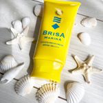 「BRISA MARINA　アスリートプロ　ＵＶクリーム（ホワイト）」 内容量70ｇSPF50、PA++++香料不使用を試してみました✨ビタミンカラーの容器は、キャップがワンタッチ&hellip;のInstagram画像