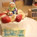 こどもの日ケーキ食べました🎵.アートキャンディ株式会社様のモニターでいただいた☘️こどもの日ケーキオーナメント☘️ かわいくて美味しいオーナメントを飾れば、自家製ケーキもあっという間に&hellip;のInstagram画像
