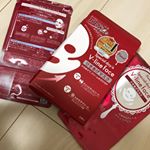 .モニター記事です。ひきあげマスクをモニターさせて頂きました♡.スペシャルWケアとのことで、STEP1引き上げマスクのグイッピタッとシートとSTEP2ユキモチクリームを試させて頂きまし&hellip;のInstagram画像