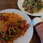 休日のお昼 ナポリタン作りましたピエトロのおうちパスタシリーズ 茹でたパスタに和えるだけびっくりするぐらい 簡単ずぼらな私でも美味しくできました#おうちパスタ #ピエトロ&hellip;のInstagram画像
