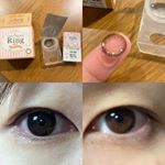 #レンズアップル 様から#waveonedayring UVをお試しさせて頂きました(*&acute;&forall;｀*)#ナチュラルベール と#ヴェルヴェットベール の2色あって私が着けたのはナチュラルベールの方です✨&hellip;のInstagram画像