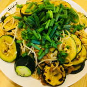 「納豆ズッキーニパスタ」パスタ好きさん集まれ～！オリジナルパスタレシピを募集。【1名さま】の投稿画像
